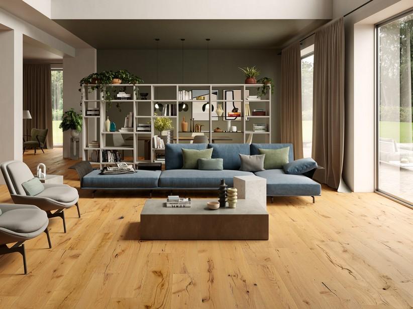 Parkett rustikal gebürstet lackiert - Trail Oak Large | IperCeramica