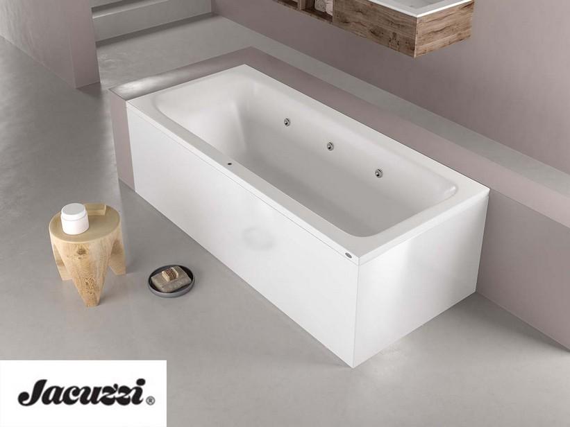 Whirlpool Jacuzzi® Silk 180x80 cm links mit Platten | IperCeramica