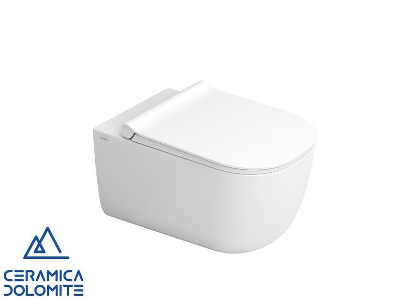 Hänge-WC Italia Rimless Weiß glänzend | IperCeramica