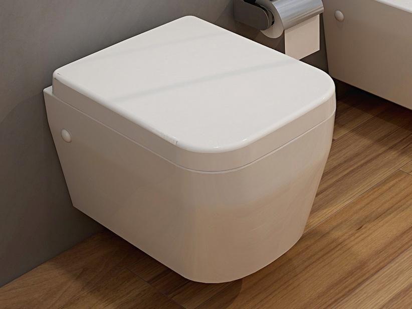 WAND-WC WIKI SPÜLRANDLOS 50x35 WEISS GLÄNZEND | IperCeramica