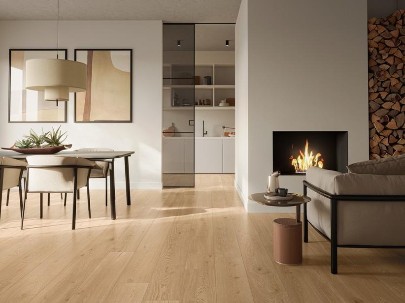 Fliese Wimbledon Natural Zweite Wahl 22,5x180 Feinsteinzeug Eichenholzoptik Natur | IperCeramica
