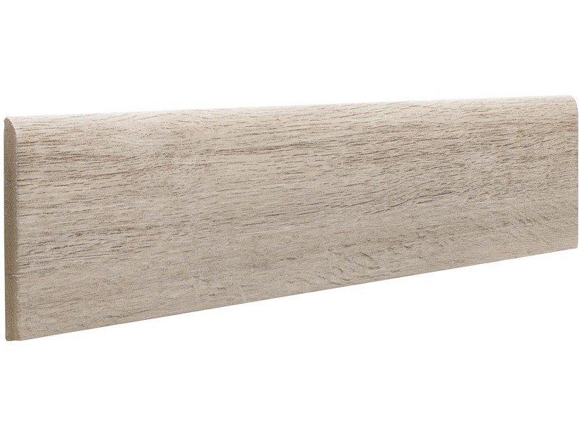 Sockelleiste aus Keramik Wood Grey 8X45 | IperCeramica