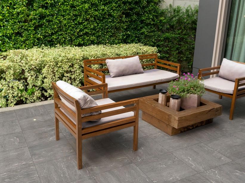 Fliese Engadina Grigia XOUT 60x60 Feinsteinzeug für Außenbereich Stärke 20 mm Steinoptik Grau | IperCeramica