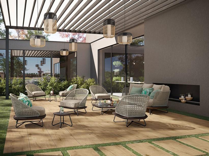Fliese Greenwood Honey XOUT 40X80 Feinsteinzeug Stärke 20 mm Holzoptik Natur | IperCeramica