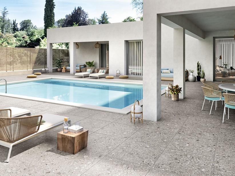 Fliese Pietra D'Iseo Grau XOUT 80X80 Feinsteinzeug Stärke 20 mm Ceppo di Gre’-Optik | IperCeramica