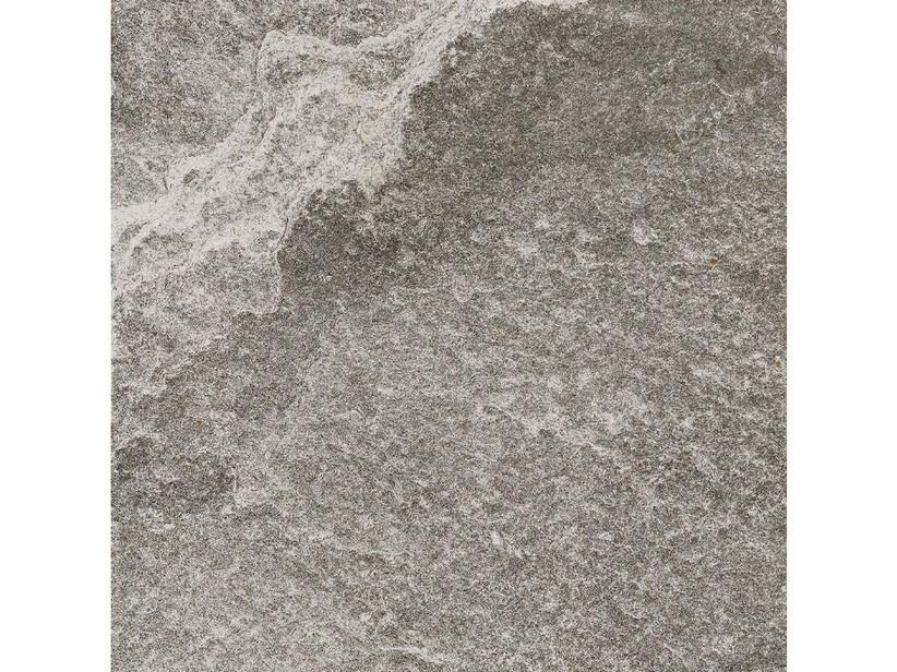 Fliese Quarzit Grau XOUT 18 20X20 Feinsteinzeug Außenbereich Stärke 18 mm Optik von grauem Stein | IperCeramica