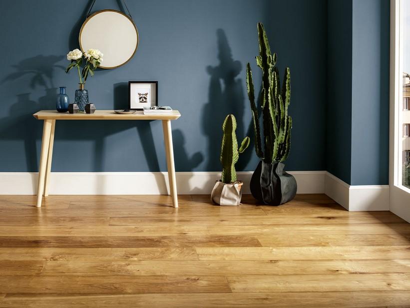 Parkett Eiche Natur Antikoptik Gehobelt Poliert - Yacht Large Caramel | IperCeramica