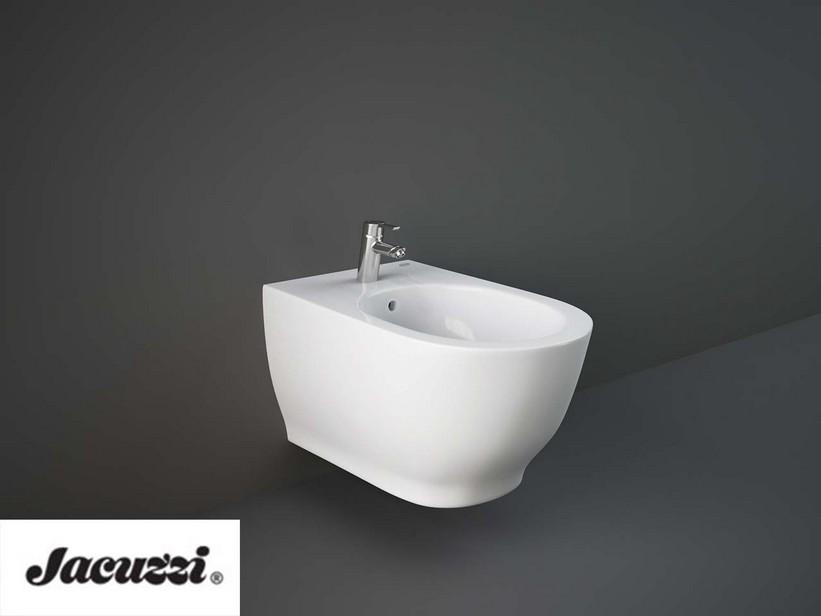 Bidet suspendu Jacuzzi® Glow cm 56x36 hidden fix | IperCeramica