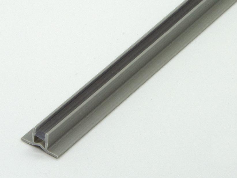 Joint de fractionnement Global joint gris foncé transparent PVC 10x8 9mm 2,5m | IperCeramica