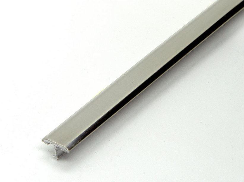 Profilé de finition couvre-joints Global Cover acier inox brillant 14x9 2,7m | IperCeramica