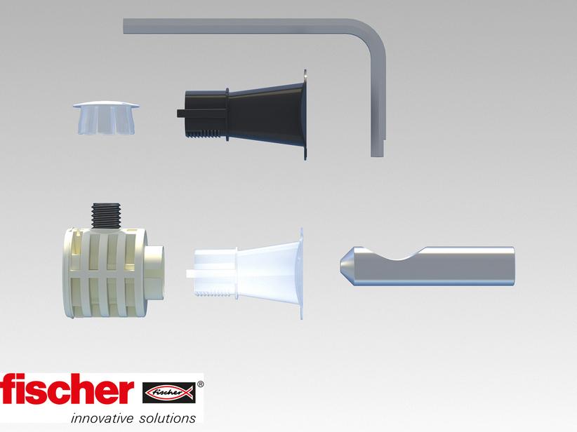 Fischer® Kit fixation rapide WC/bidet suspendu Wb9 B Lv | IperCeramica