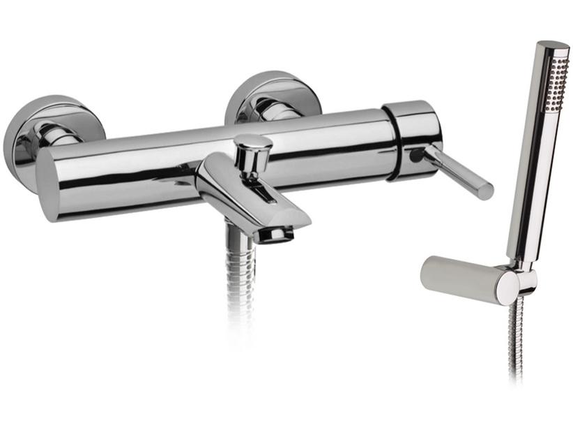 Mitigeur mural monocommande baignoire Carola chrome | IperCeramica