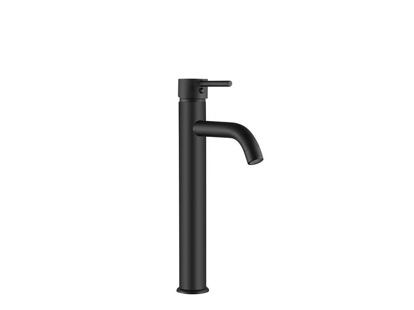 Mitigeur monocommande lavabo haut Carola noir mat | IperCeramica