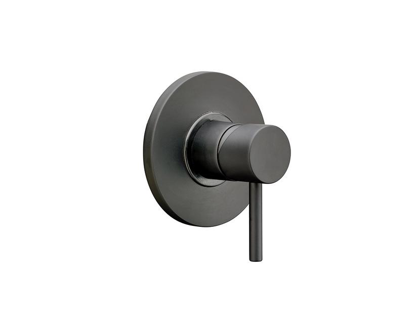 Mitigeur monocommande douche à encastrer Carola noir mat | IperCeramica