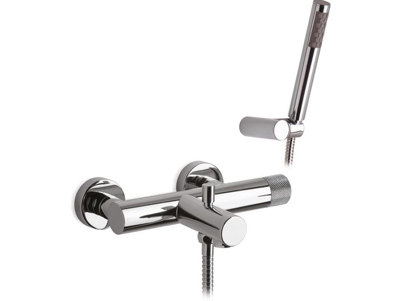 Mitigeur monocommande baignoire mural Dalila chrome | IperCeramica