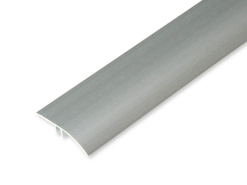 Profilé barre de seuil dénivelé Global Wood argent Trs 6,5-9,5mm 2,7M | IperCeramica