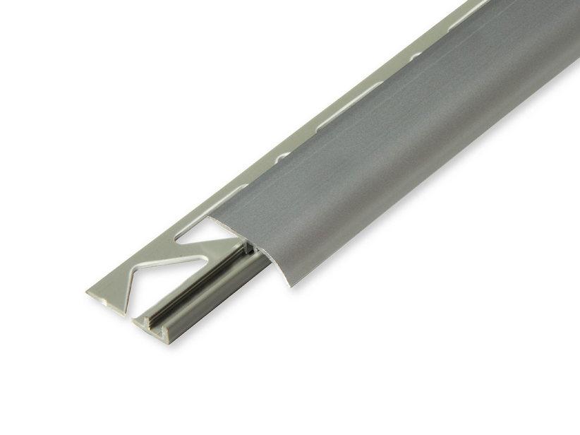 Profilé barre de seuil dénivelé Global Lvt Trs avec base argent 4-6mm 2.7m | IperCeramica