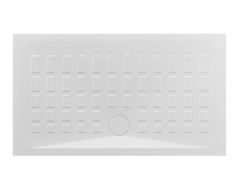 Receveur de douche Qbit 140x80 h4 céramique blanc | IperCeramica