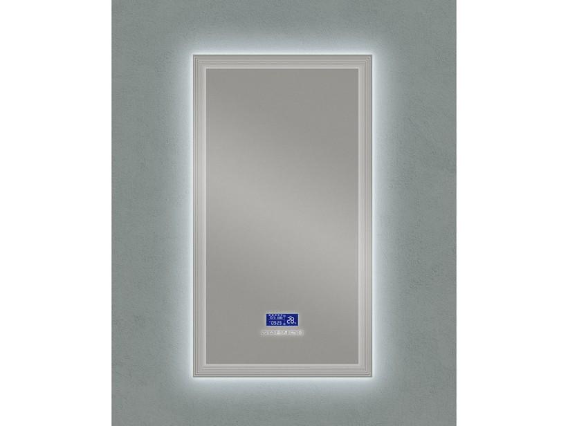 Miroir de salle de bains avec LED BH Multimedia 50x90 avec cadre | IperCeramica