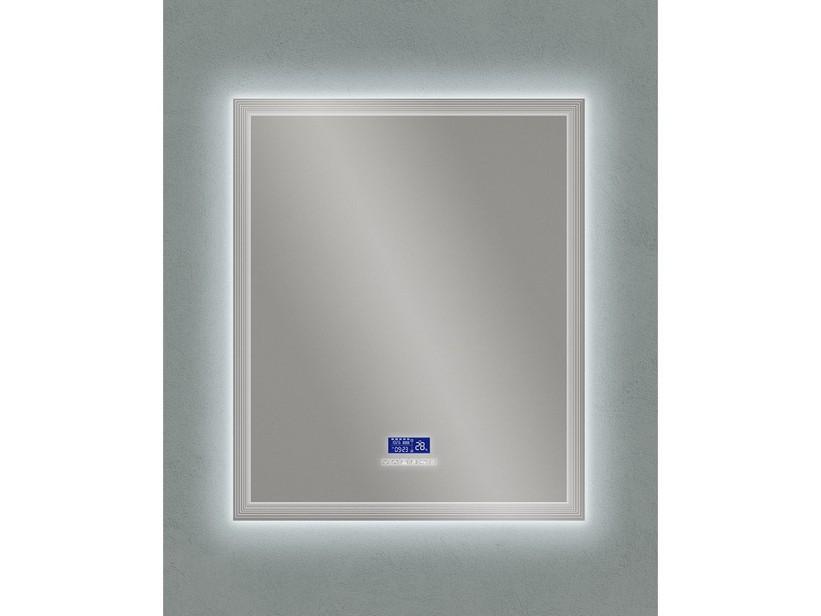 Miroir de salle de bains avec LED BH Multimedia 75x90 avec cadre | IperCeramica
