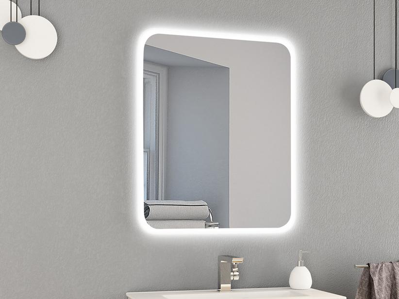 Miroir de salle de bains avec LED BH Satin 95x60 Filo brillant | IperCeramica