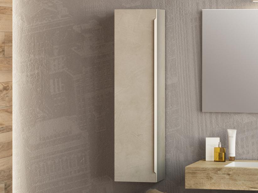 Colonne de salle de bains Trendy 30x25 h130 ciment | IperCeramica