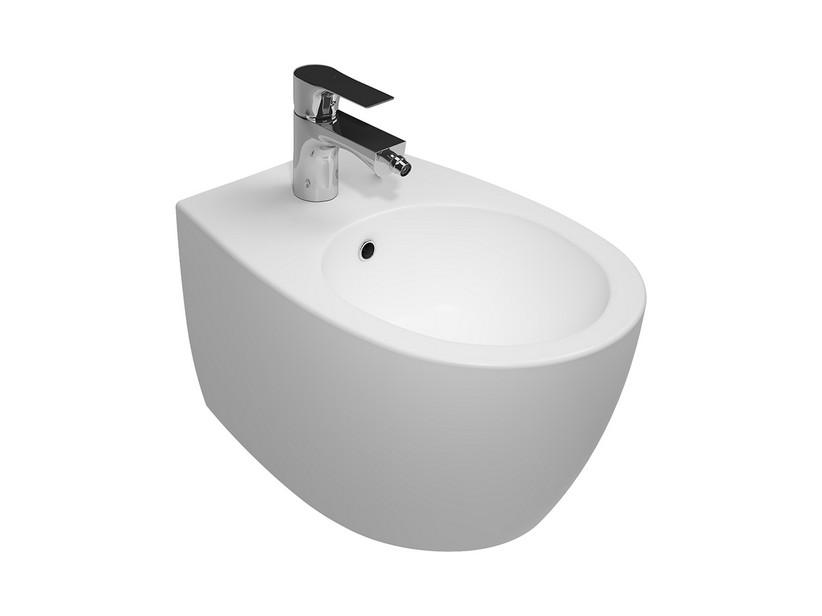 Bidet suspendu Sentimenti Neo 51x36 cm blanc mat | IperCeramica