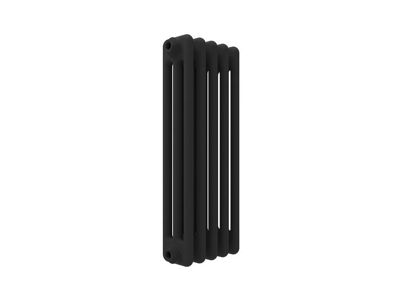 Radiateur acier tubulaire ELITE PLUS 3 colonnes 5 éléments H600 308W noir mat | IperCeramica