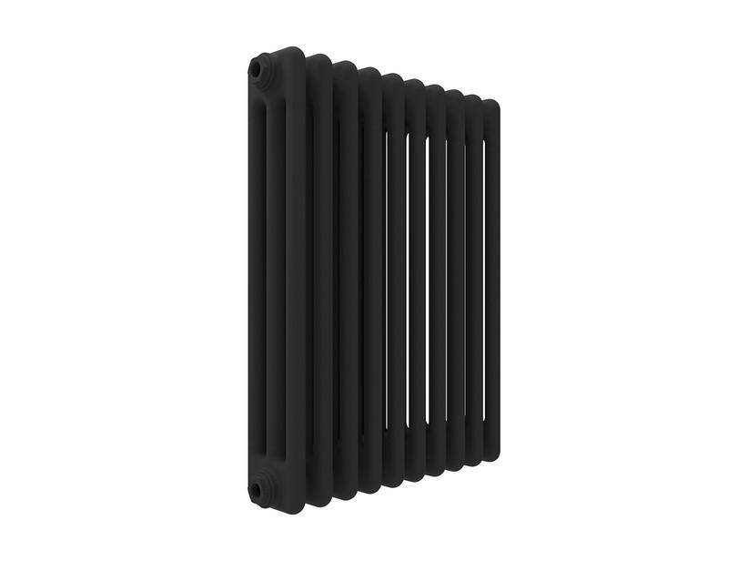 Radiateur acier tubulaire ELITE PLUS 3 colonnes 10 éléments H600 616W noir mat | IperCeramica