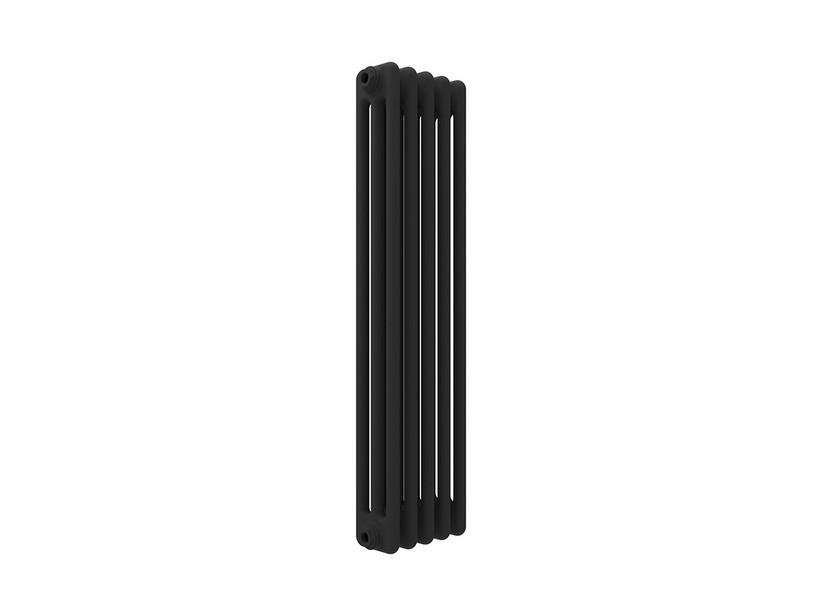 Radiateur acier tubulaire ELITE PLUS 3 colonnes 5 éléments H900 444,5W noir mat | IperCeramica