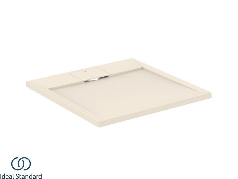 Receveur de douche Ideal Standard® ULTRAFLAT-S i.LIFE carré 70x70 cm résine sable | IperCeramica