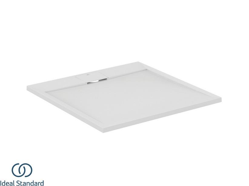 Receveur de douche Ideal Standard® ULTRAFLAT-S i.LIFE carré 90x90 cm résine blanc | IperCeramica