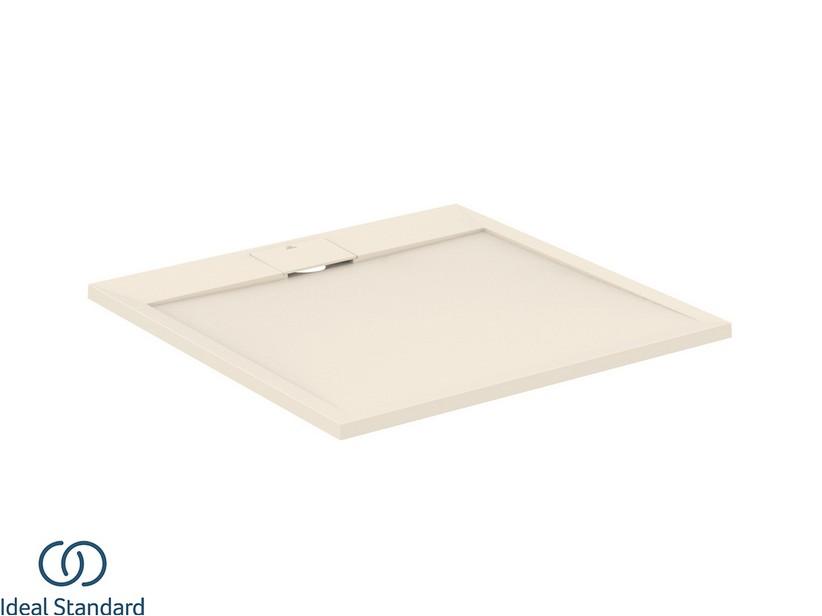 Receveur de douche Ideal Standard® ULTRAFLAT-S i.LIFE carré 90x90 cm résine sable | IperCeramica