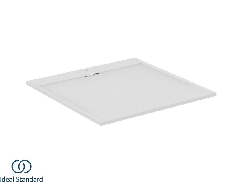 Receveur de douche Ideal Standard® ULTRAFLAT-S i.LIFE carré 120x120 cm résine blanc | IperCeramica