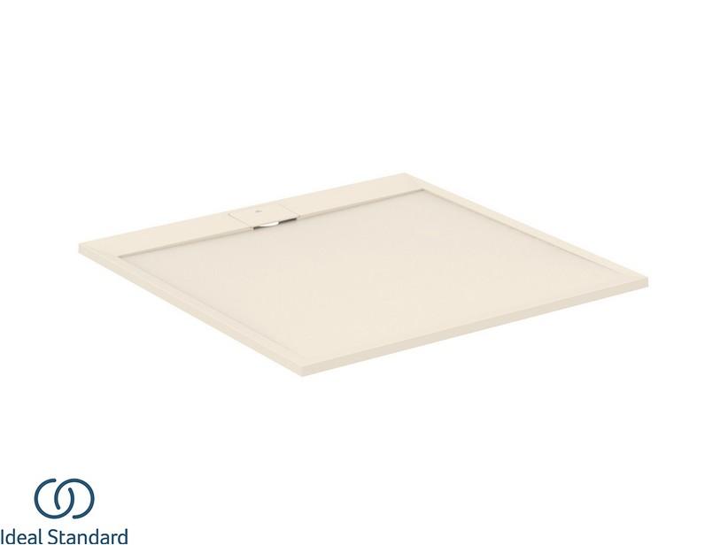 Receveur de douche Ideal Standard® ULTRAFLAT-S i.LIFE carré 120x120 cm résine sable | IperCeramica