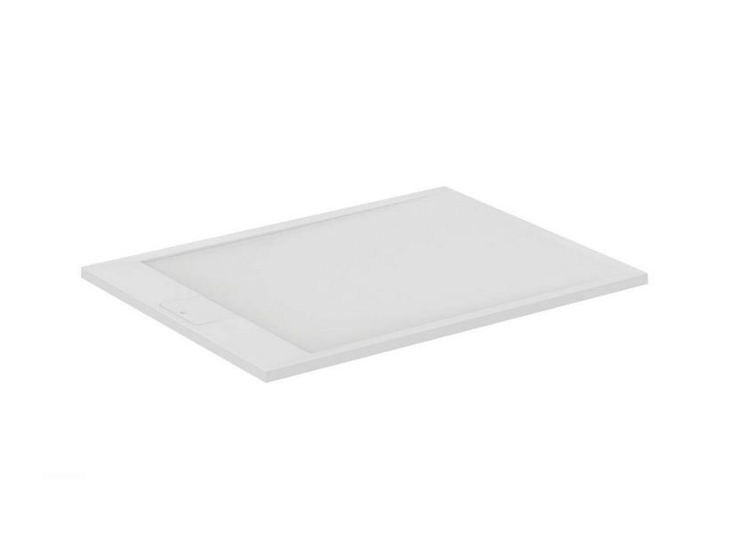 Receveur de douche Ideal Standard Ultraflat-S i.Life rectangulaire 80x120 cm résine blanc | IperCeramica