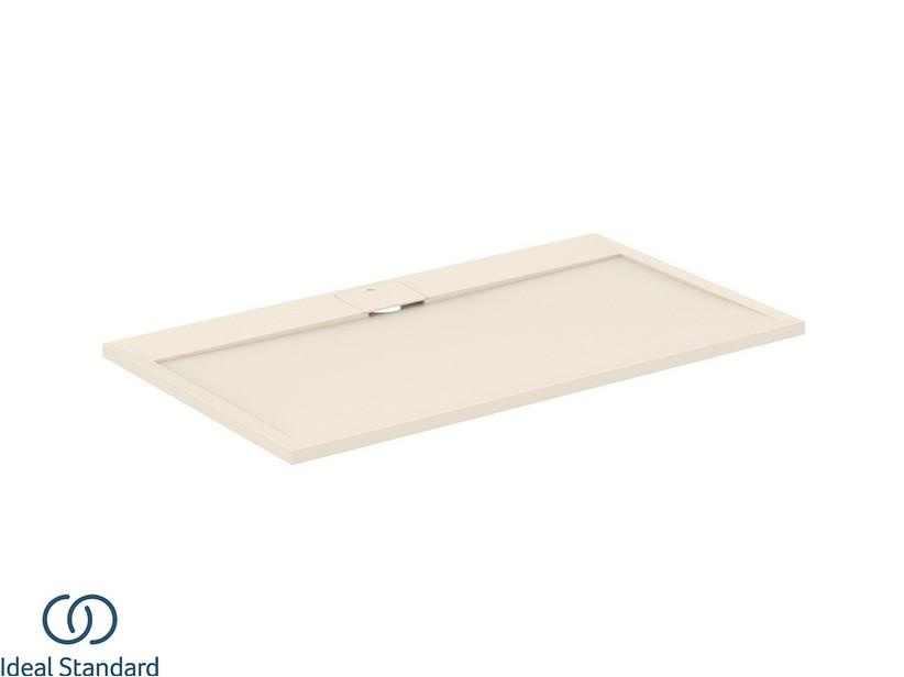 Receveur de douche Ideal Standard® ULTRAFLAT-S i.LIFE rectangulaire 140x80 cm résine sable | IperCeramica