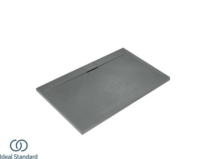 Receveur de douche Ideal Standard® ULTRAFLAT-S i.LIFE rectangulaire 160x80 cm résine gris | IperCeramica