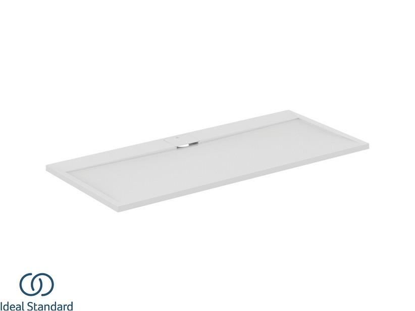 Receveur de douche Ideal Standard® ULTRAFLAT-S i.LIFE rectangulaire 180x80 cm résine blanc | IperCeramica