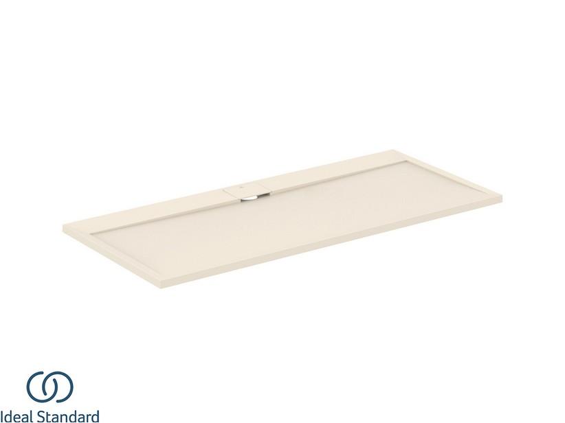 Receveur de douche Ideal Standard® ULTRAFLAT-S i.LIFE rectangulaire 180x80 cm résine sable | IperCeramica