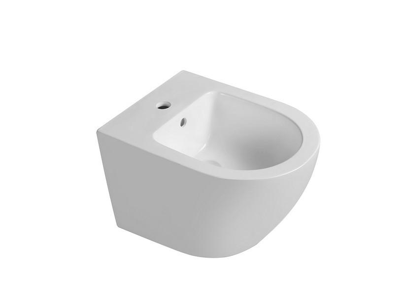 Bidet suspendu Cardano 48,5x37 blanc mat | IperCeramica