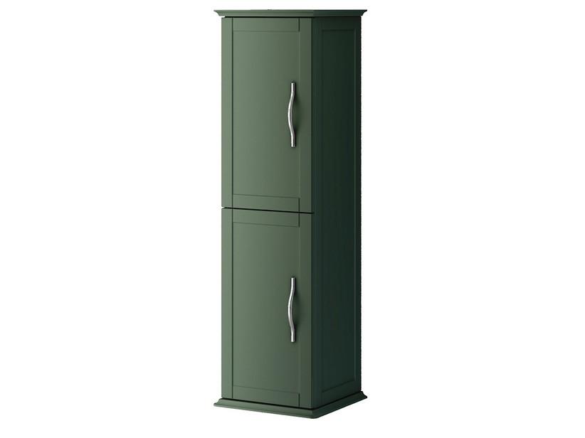Colonne de salle de bains Classic 2 portes 114x34 cm vert sauge mat | IperCeramica