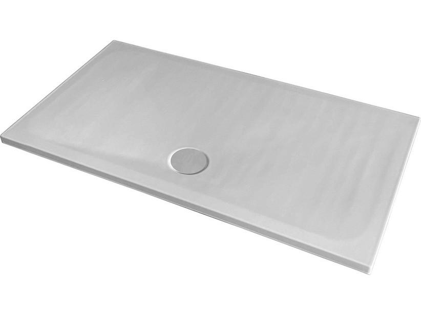 Receveur de douche Puro rectangulaire 140x80 blanc coton mat | IperCeramica