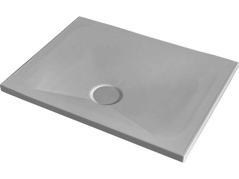 Receveur de douche Puro rectangulaire 90x70 cendre mat | IperCeramica