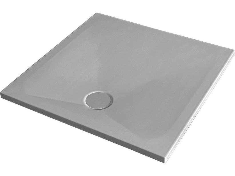 Receveur de douche Puro carré 90x90 cendre mat | IperCeramica