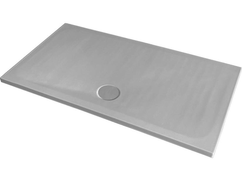 Receveur de douche Puro rectangulaire 140x80 cendre mat | IperCeramica
