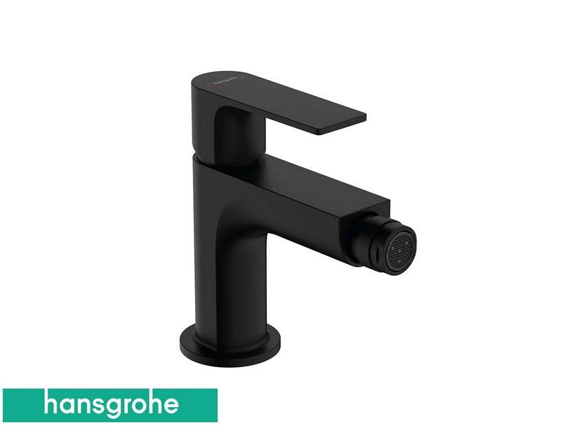 Mitigeur pour bidet Hansgrohe® Rebris E monocommande noir mat | IperCeramica