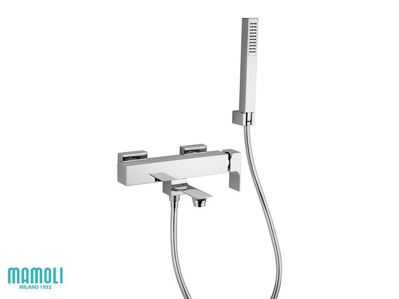 Mitigeur monocommande externe pour baignoire Feel/Michela avec accessoire de douche chrome | IperCeramica