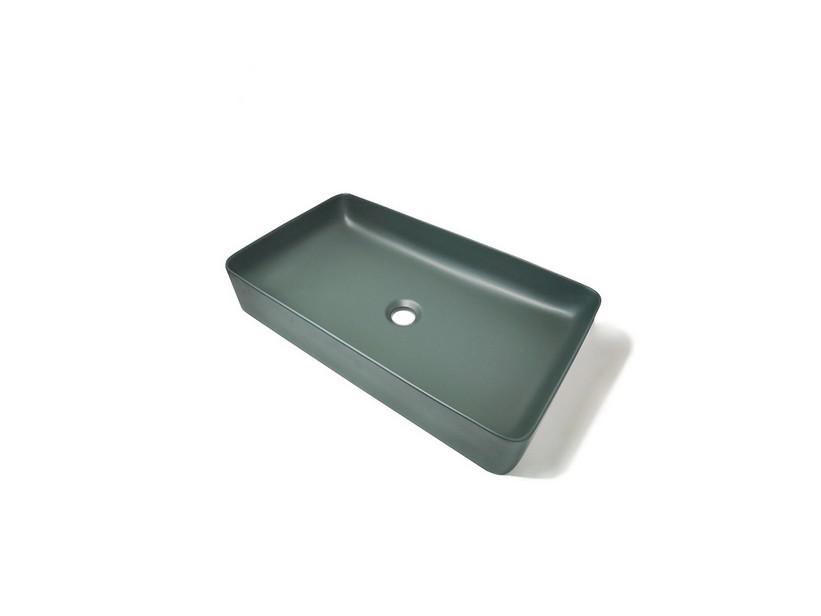 Vasque à poser en céramique Atlas 62 cm vert | IperCeramica