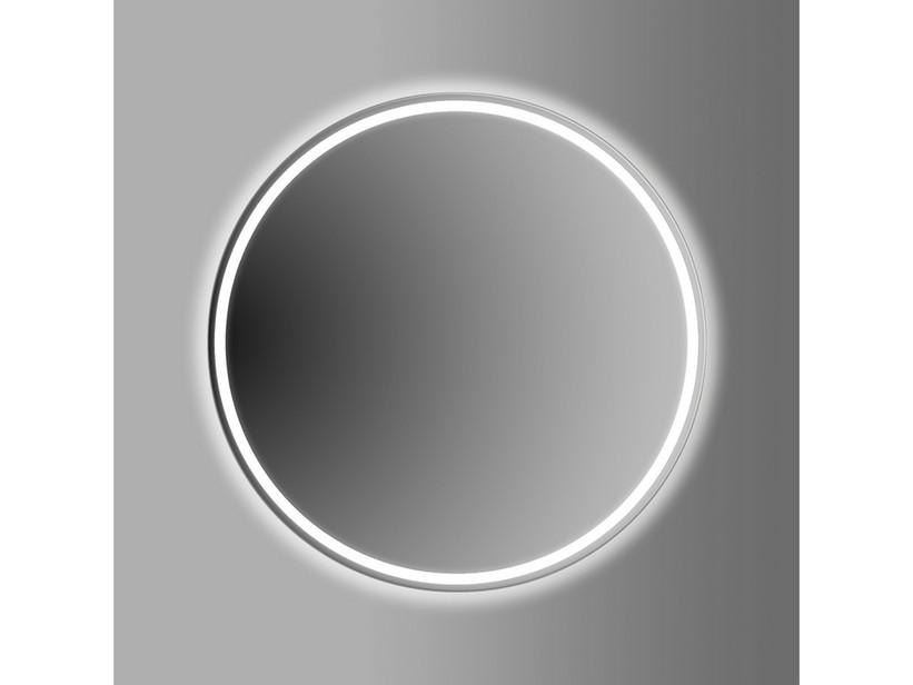 Miroir salle de bains LED Slam Ø75 avec sablage interne rétro-éclairé | IperCeramica